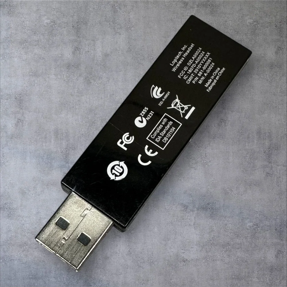 Wireless Gaming Headset Logitech G930‎ USB Receiver Dongle Only Adapter A-00024